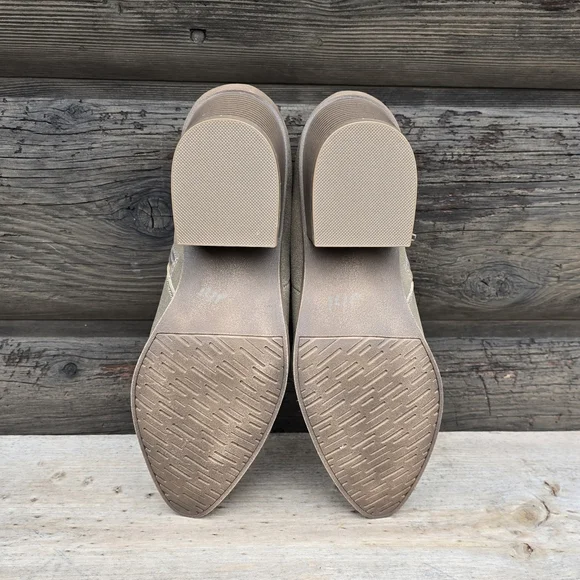 Jellypop NEW Nethera Western Boho Taupe Block Heel Comfort Bootie 8.5M - Picture 13 of 14